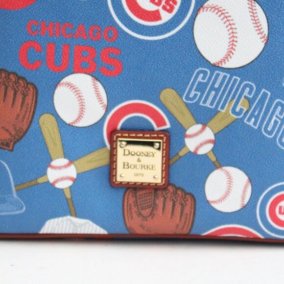 Dooney & Bourke Chicago Cubs Blue Game Day Crossbody Purse NWT - Picture 8 of 9